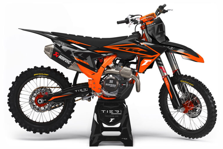 tier1image KTM Graphics Kit Update Gray Black