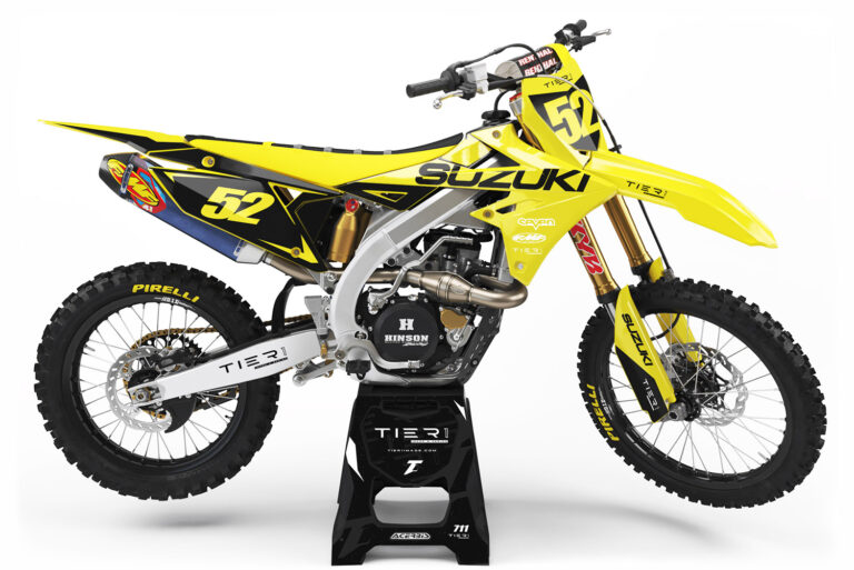 tier1image Suzuki Graphics Kit Update Yellow Black